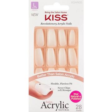 Salon Acrylic Natural Nails Strong Enough