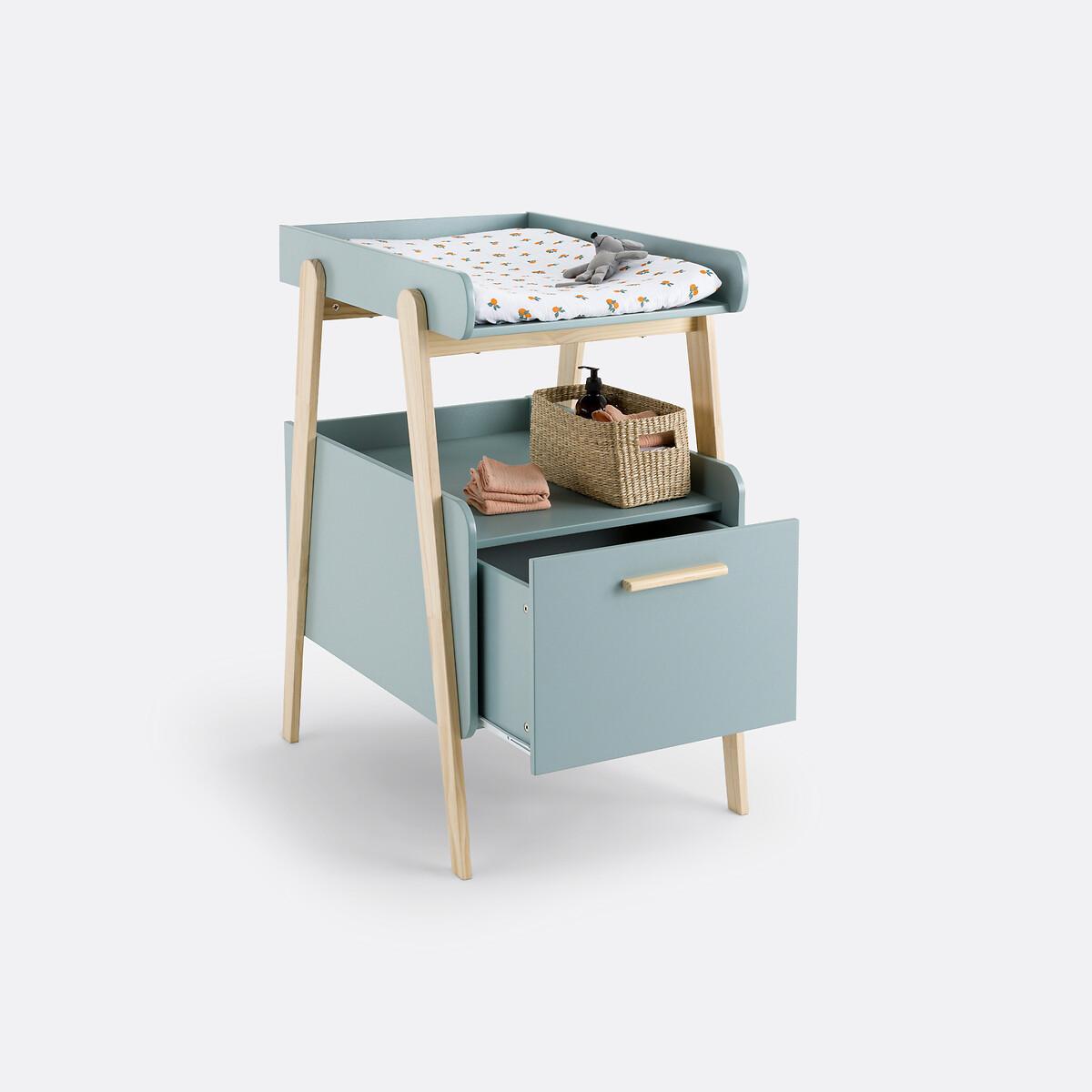 La Redoute Intérieurs  Wickeltisch Oreade mit Schublade 