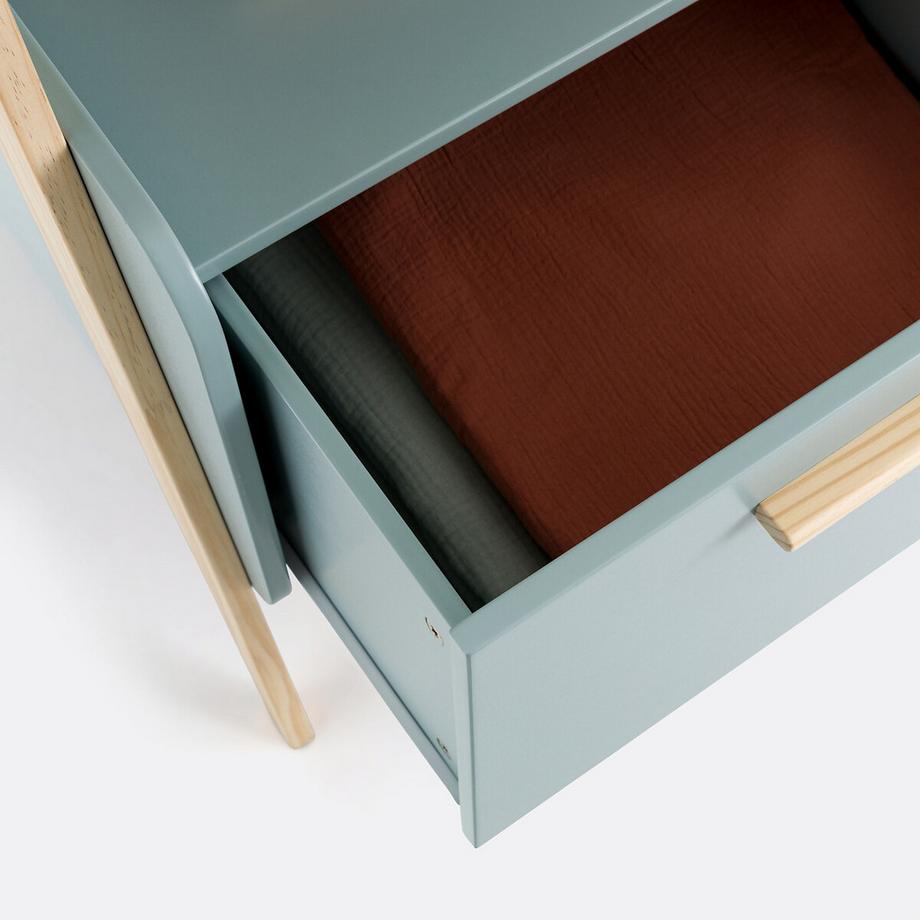 La Redoute Intérieurs  Wickeltisch Oreade mit Schublade 