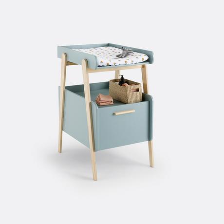 La Redoute Intérieurs  Wickeltisch Oreade mit Schublade 