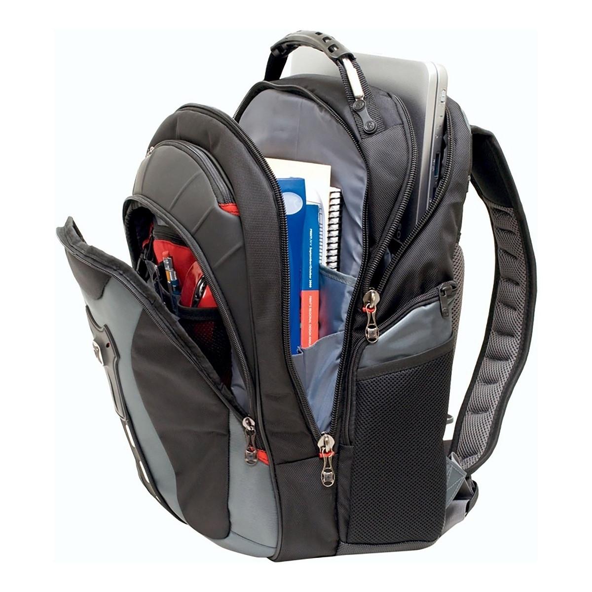 WENGER Pegasus Backpack 17" - nero/blu  