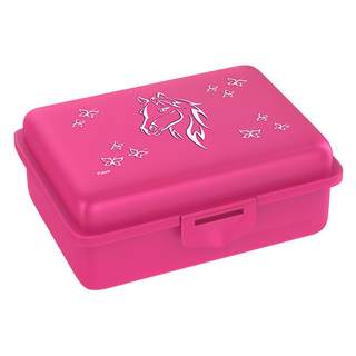 fizzy Fizzii Lunchbox mit Trennfach pink, Pferd  
