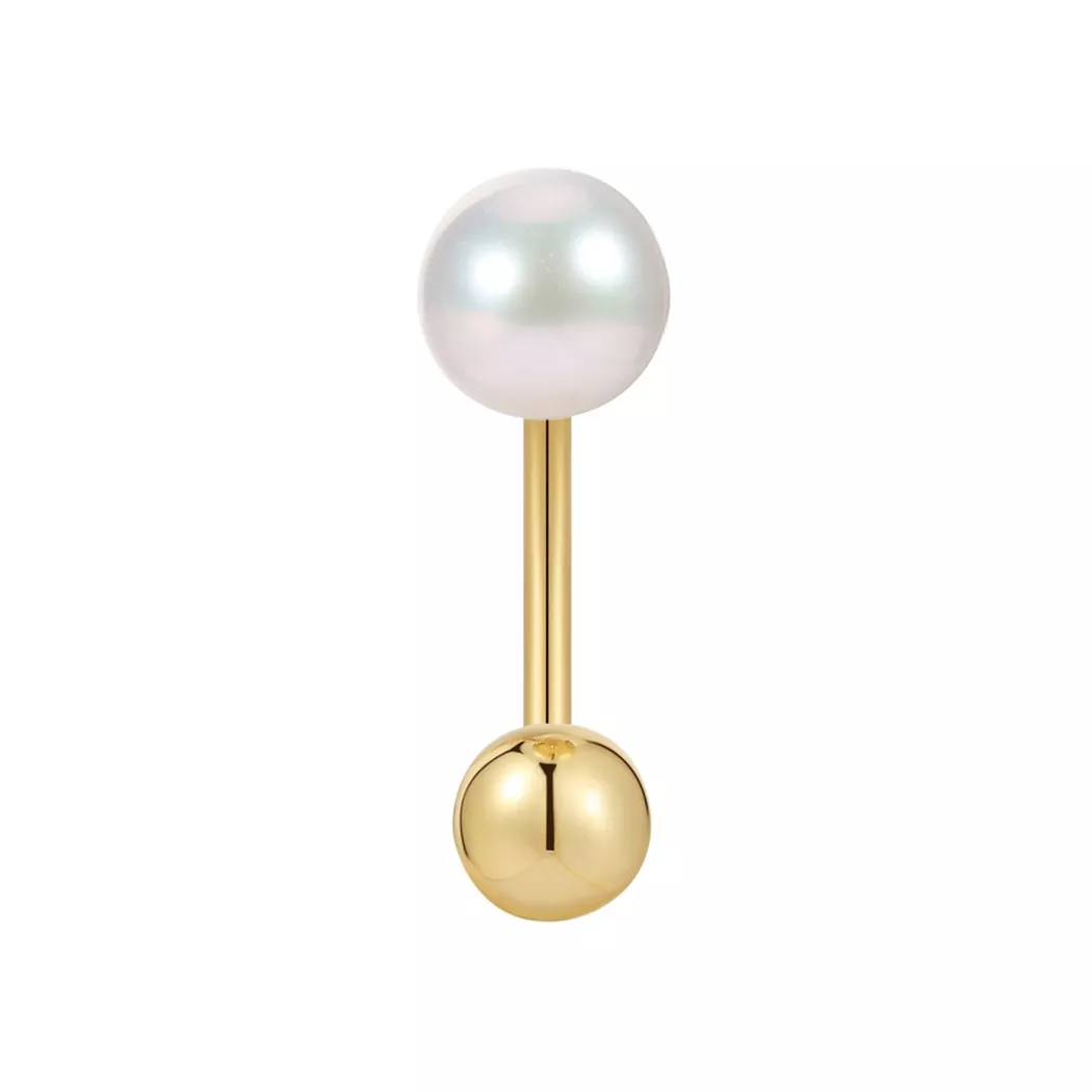 Glanzstücke München - Femme Boucles d´oreilles, 12mm, Doré