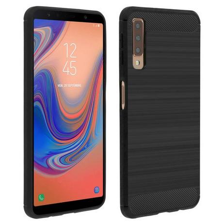 Avizar  Cover effetto spazzolato Galaxy A7 2018 