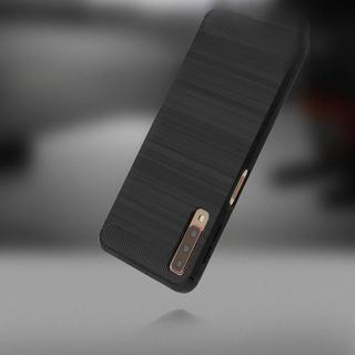 Avizar  Cover effetto spazzolato Galaxy A7 2018 