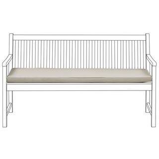 Beliani Coussin de banquette en Polyester Scandinave VIVARA  