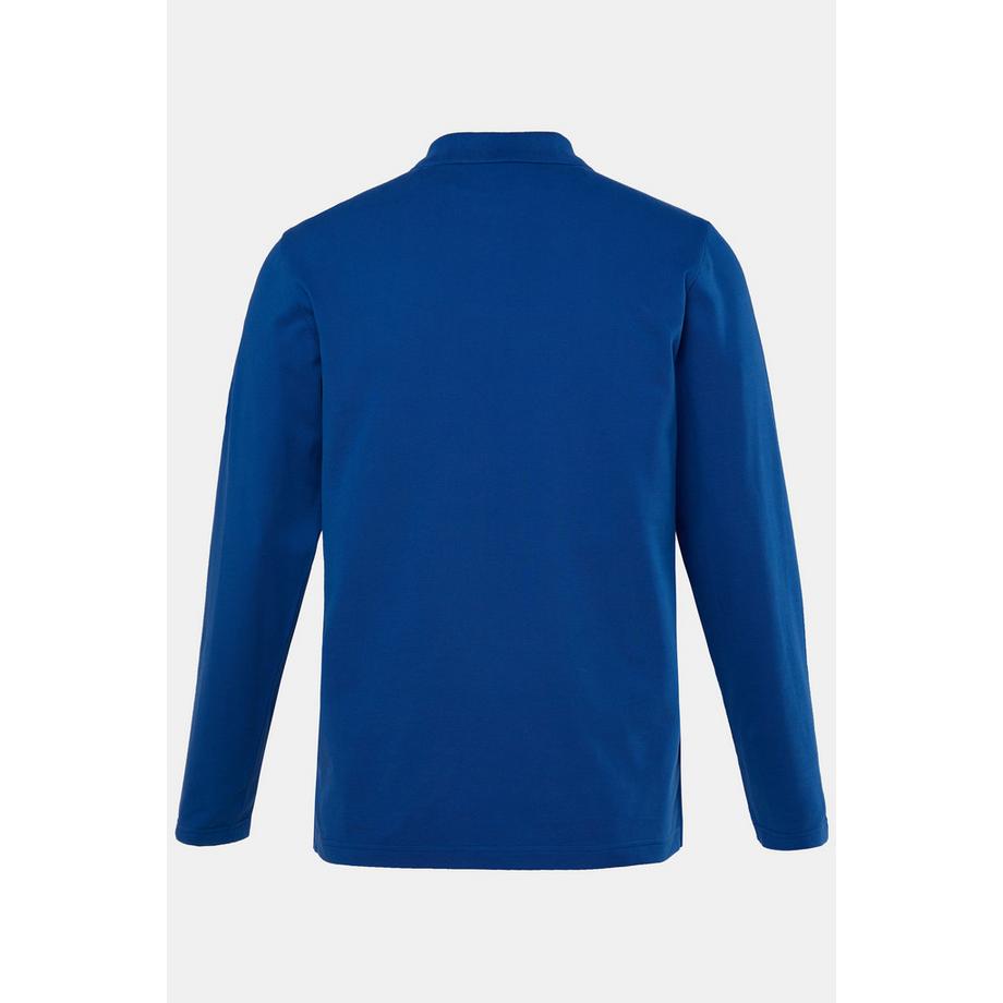 JP1880 Polo Piqué Maniche Lunghe con Applicazione sulla Manica  