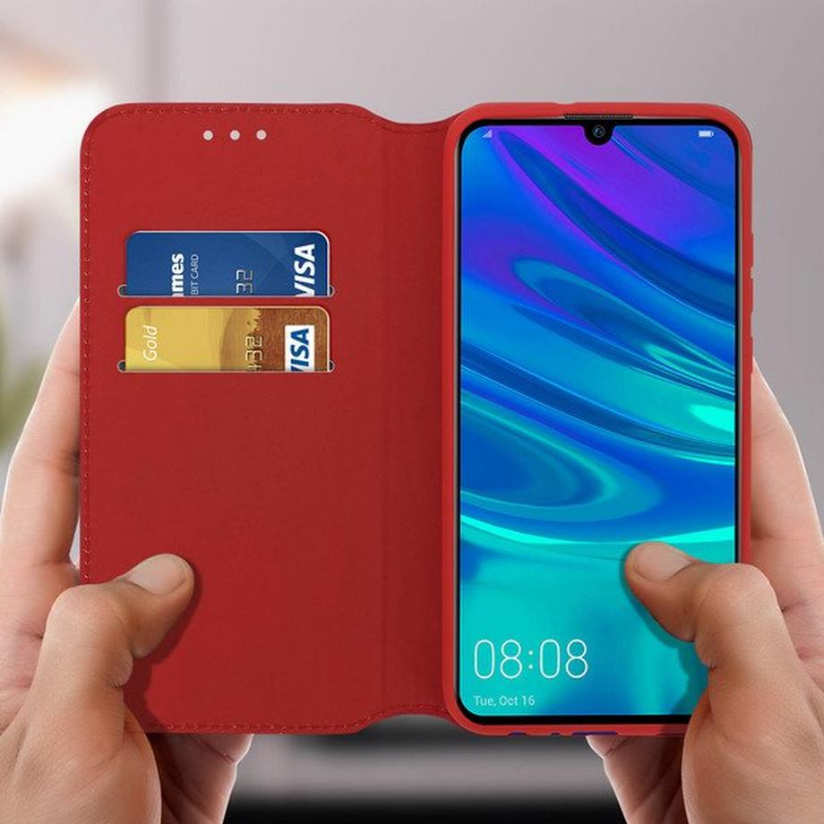 Avizar  Custodia Flip Huawei P Smart 2019 Rosso 
