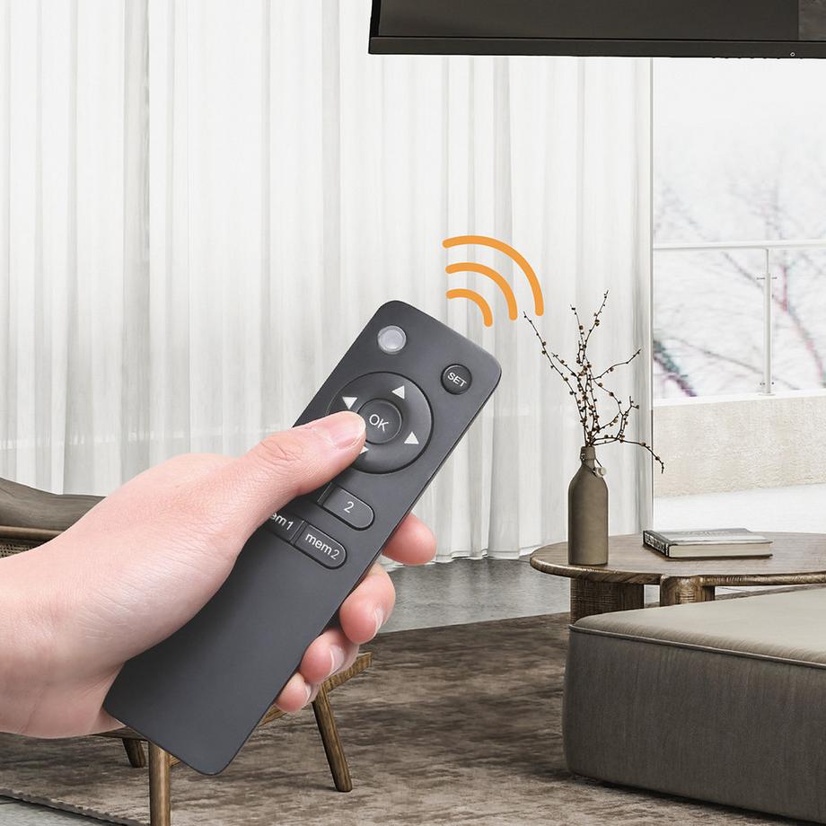 Nedis  Télécommande de remplacement | Convient pour : TVCM5830BK / TVSM5830BK / TVSM5831BK / TVSM5850BK / TVWM5850BK | Fixe | 1 unité | Disposition claire | Fréquence radio | Noir 