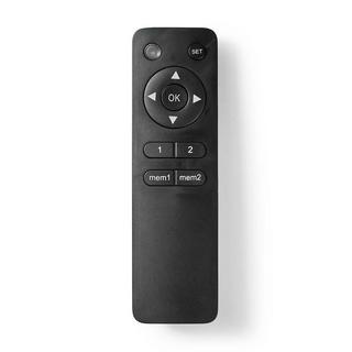 Nedis  Télécommande de remplacement | Convient pour : TVCM5830BK / TVSM5830BK / TVSM5831BK / TVSM5850BK / TVWM5850BK | Fixe | 1 unité | Disposition claire | Fréquence radio | Noir 
