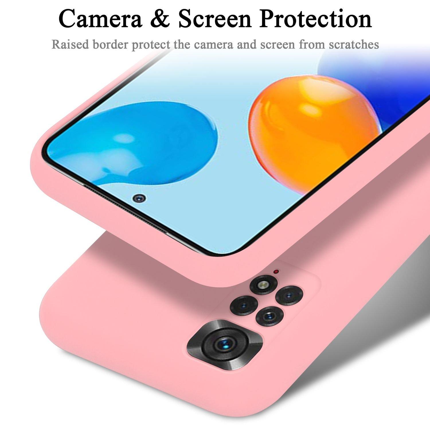 Cadorabo  Housse compatible avec Xiaomi RedMi NOTE 11 4G / 11S 4G - Coque de protection en silicone TPU flexible 