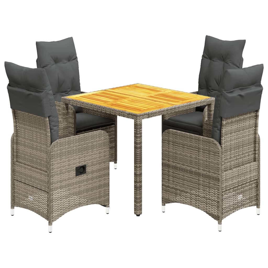 VidaXL Bistro set poly-rattan  