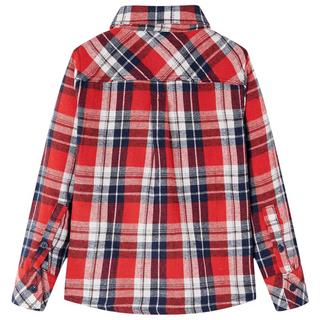 VidaXL  Chemise à carreaux pour enfants coton 