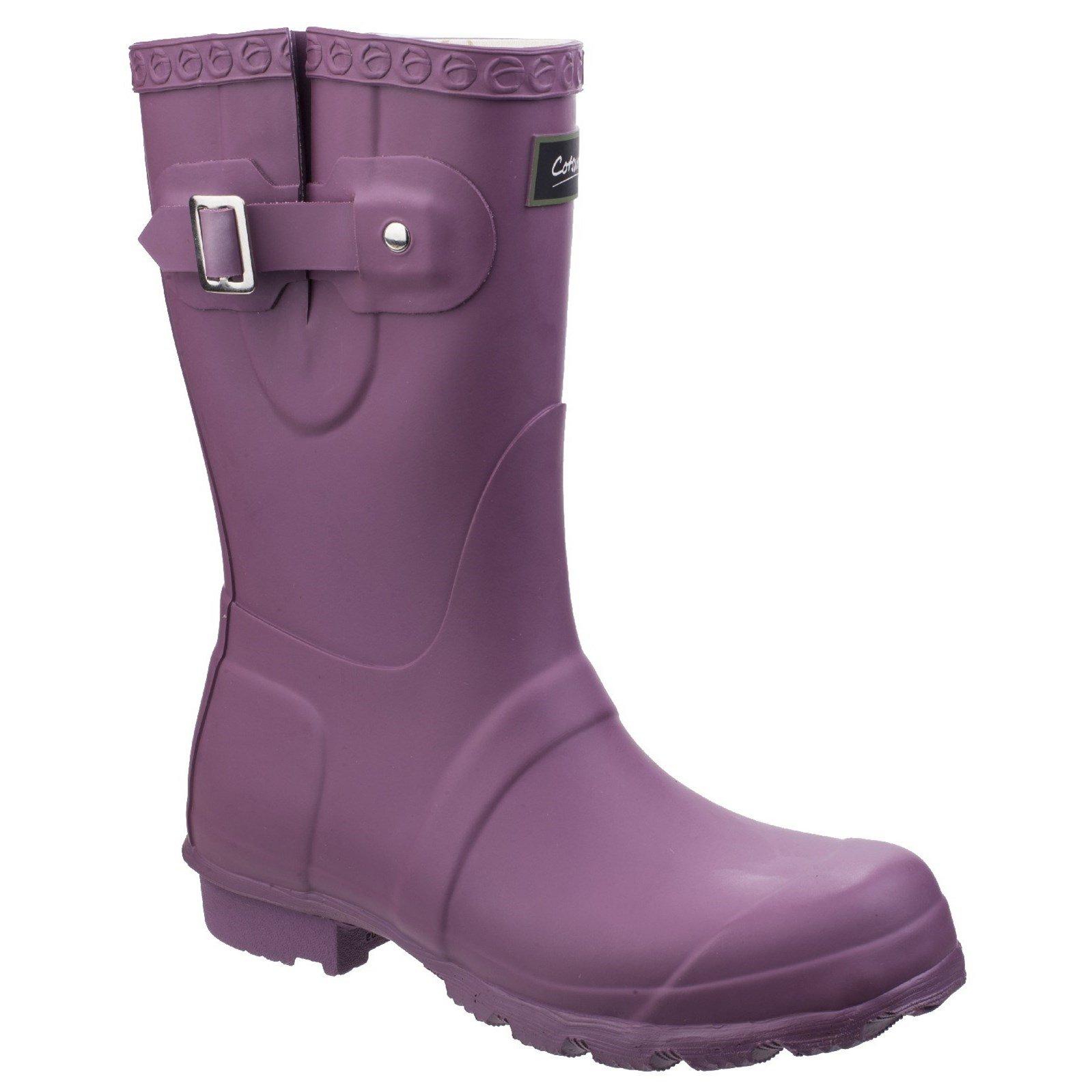 Image of Gummistiefel Windsor Kurz Damen Lila 39