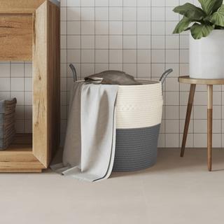 VidaXL Panier de rangement coton  