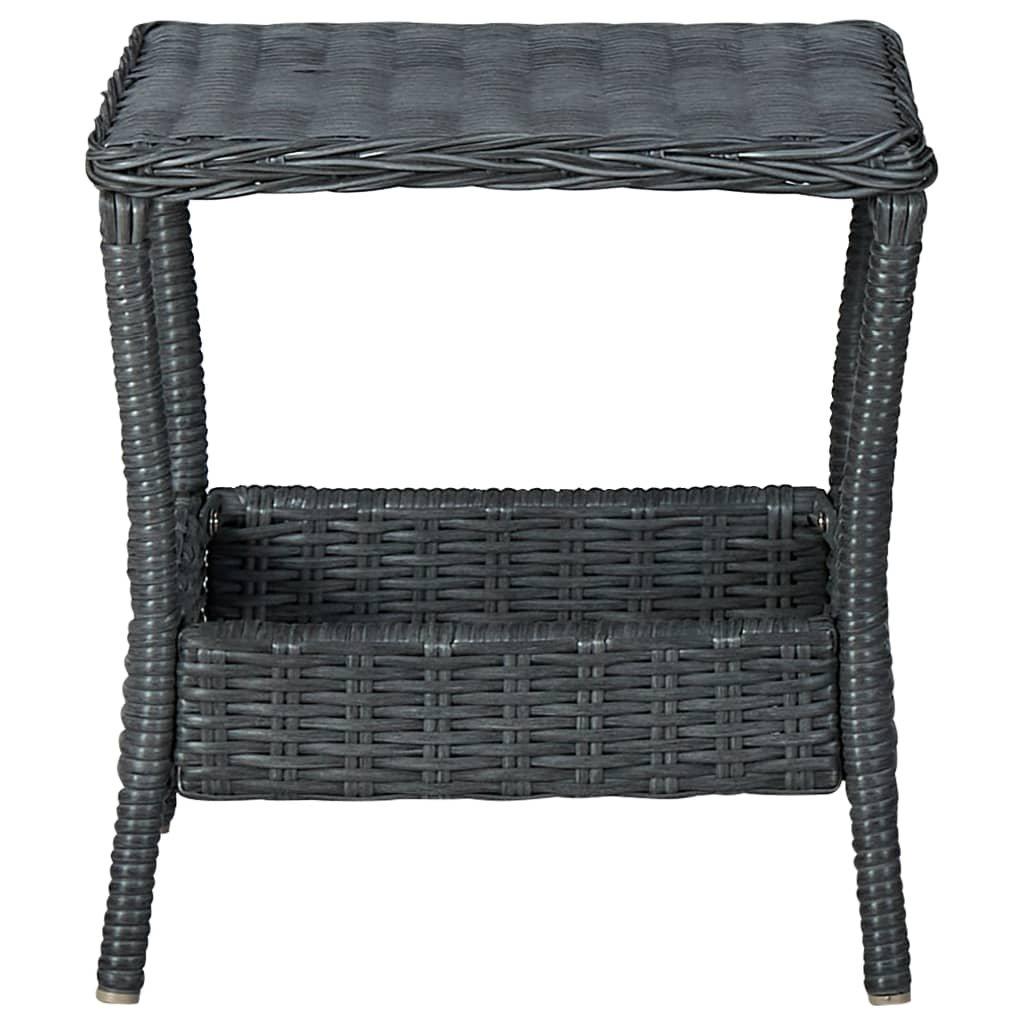 VidaXL Gartentisch poly-rattan  