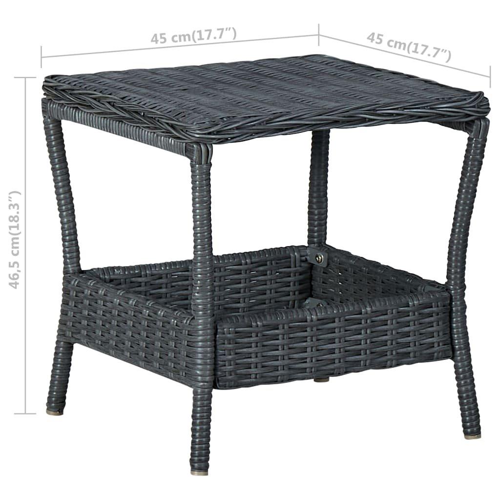 VidaXL Table de jardin  