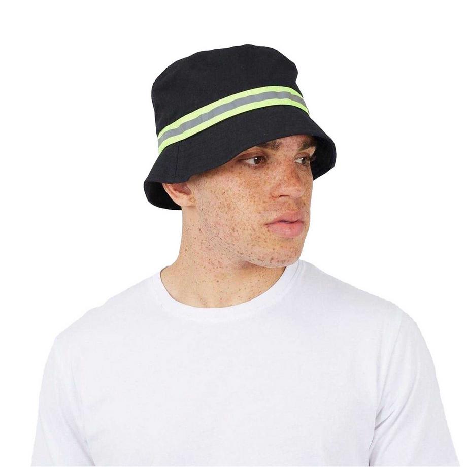 Brave Soul Cappello A Secchiello Riflettente Cotone  