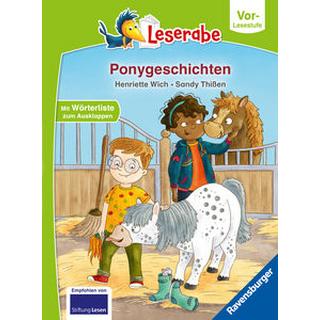 Ponygeschichten - Leserabe ab Vorschule - Erstlesebuch für Kinder ab 5 Jahren Wich, Henriette; Thißen, Sandy (Illustrationen) Gebundene Ausgabe 