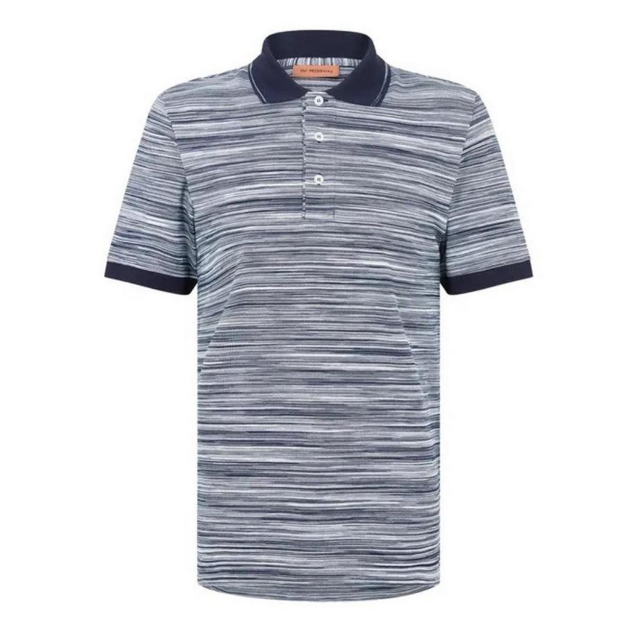 MISSONI Poloshirt Kurzärmelig mit Streifenmuster  