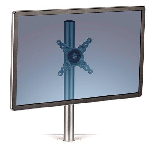 Fellowes  8042801 supporto da tavolo per Tv a schermo piatto 68,6 cm (27") Argento Scrivania 