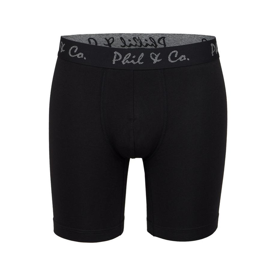 Phil & Co. Berlin Caleçon Long Boxer Rétro  