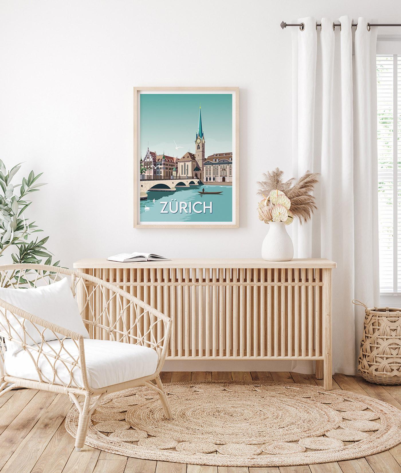 La-Jonx Zürich Fraumünster - Poster  