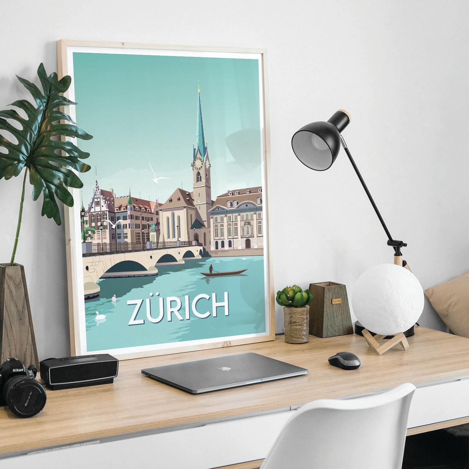 La-Jonx Zürich Fraumünster - Poster  