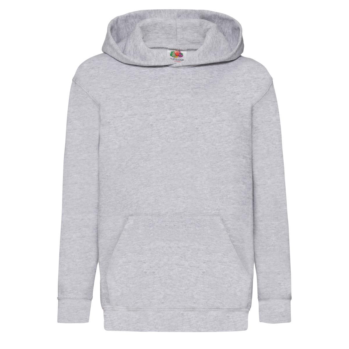 Image of Classic Sweatshirt Mit Kapuze Mädchen Grau 128