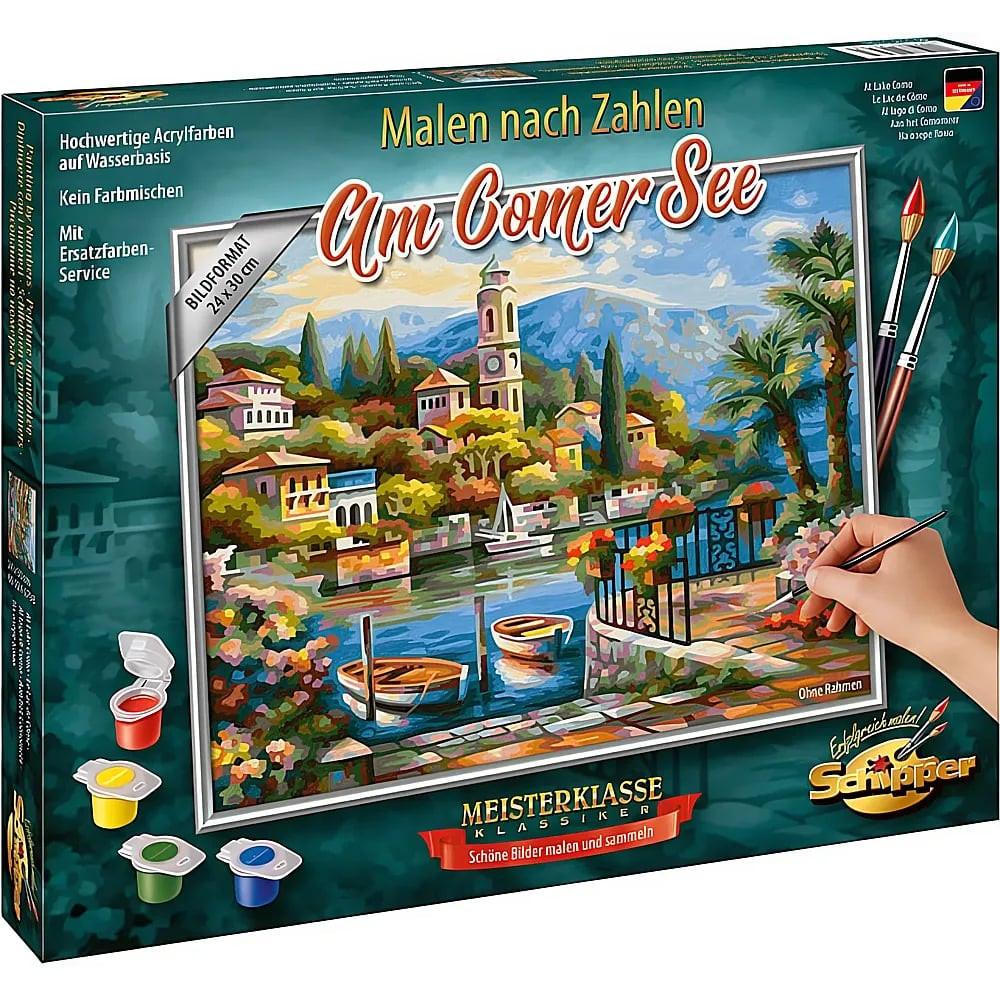Image of Malen nach Zahlen - Am Comer See
