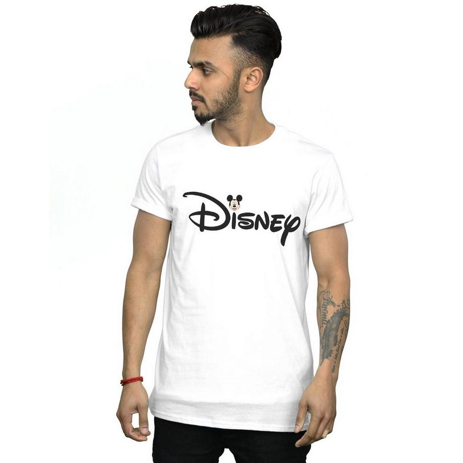 Disney Logo Print T-Shirt  