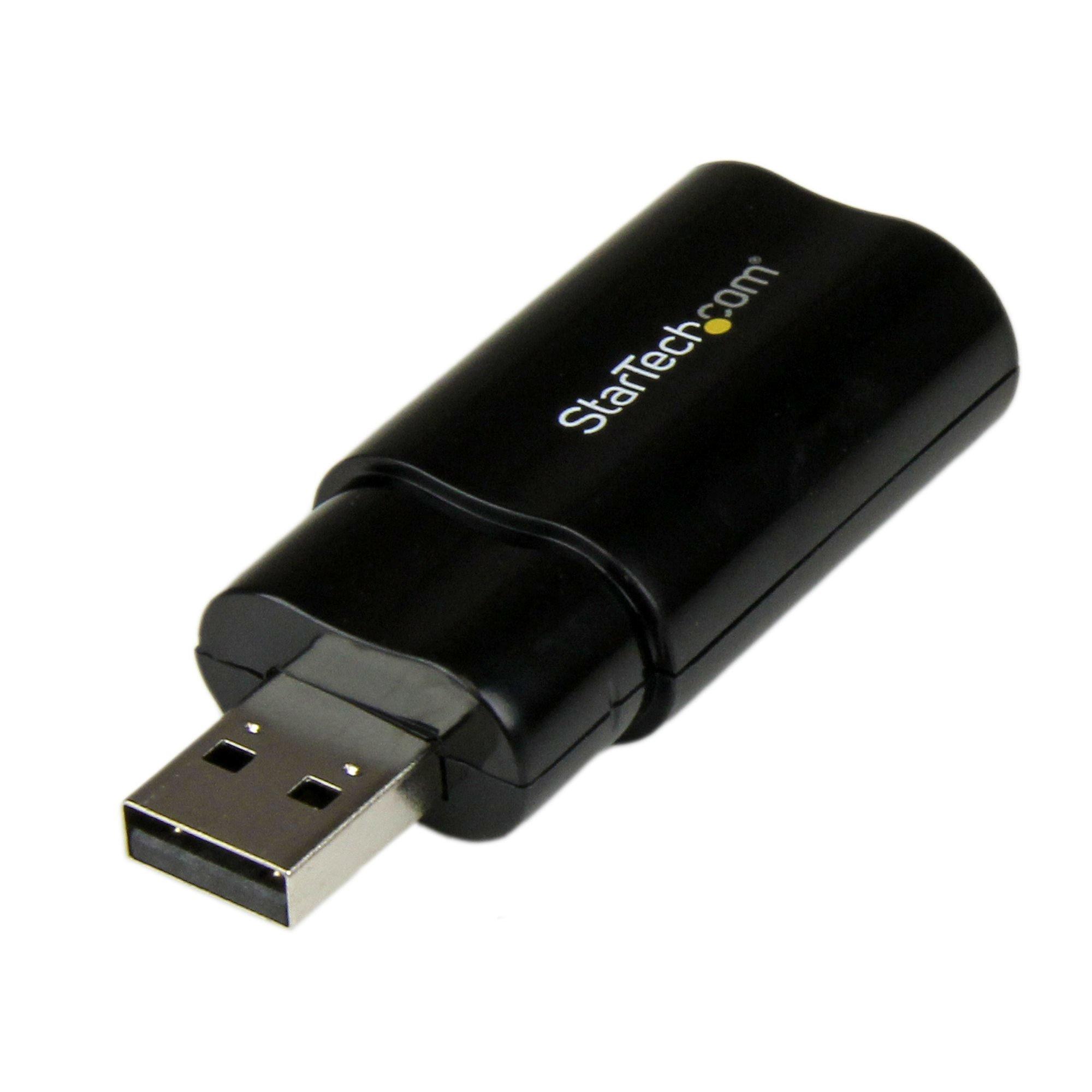 STARTECH.COM  StarTech.com Adaptateur Carte Son USB vers Audio Stéréo 