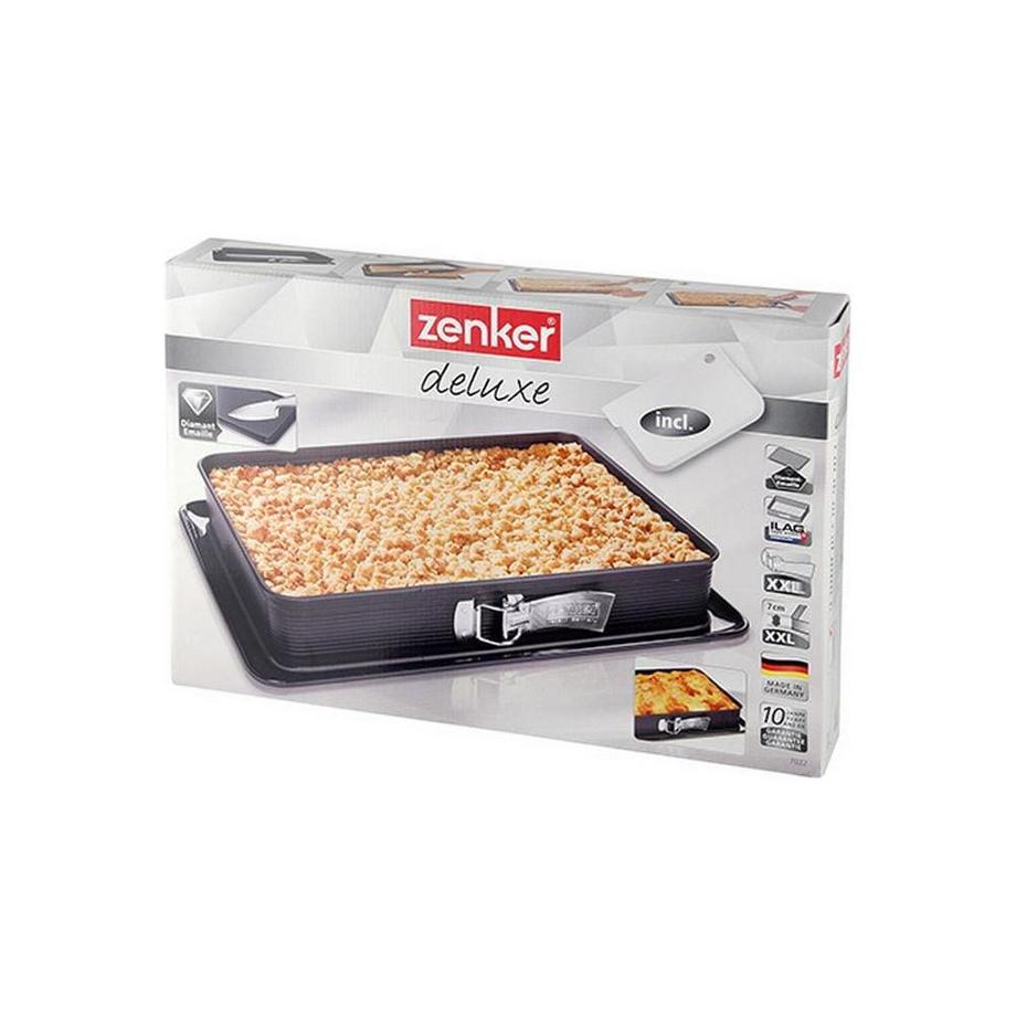 Zenker  Springform eckig + Boden "Deluxe" 42x29cm 