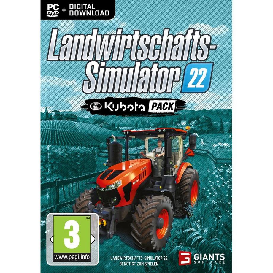 Giants Software  Landwirtschafts-Simulator 22 - Kubota Pack 
