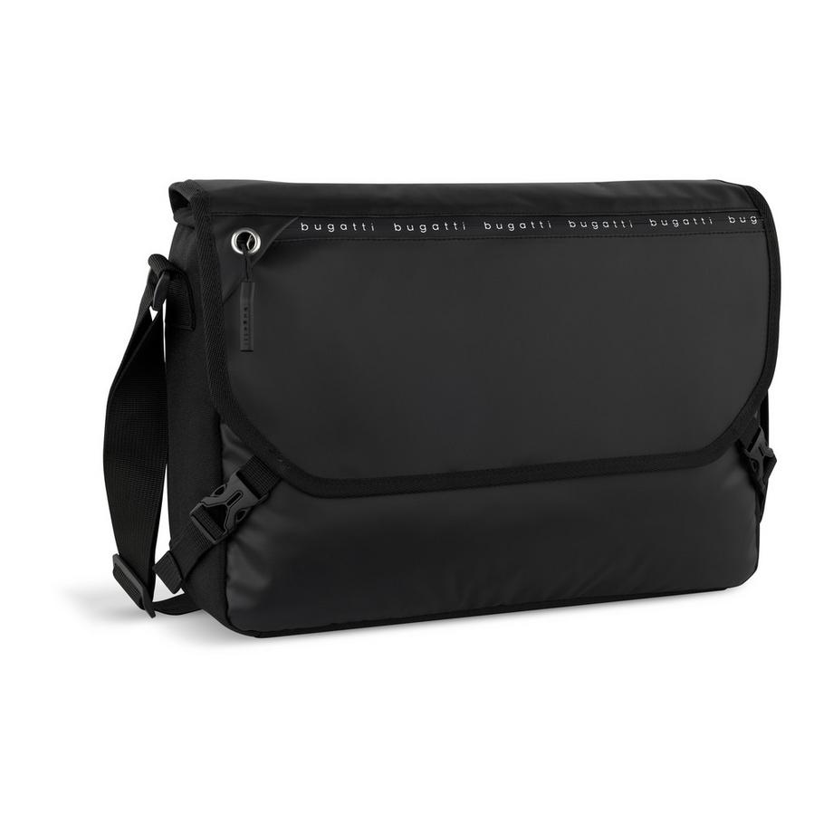 BUGATTI Blanc DeLight Messenger Tasche Schwarz  
