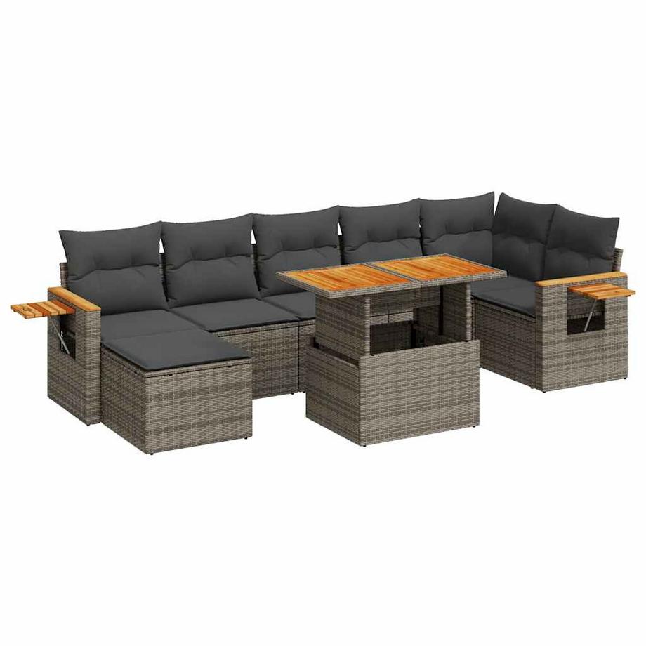 Garten sofagarnitur poly-rattan