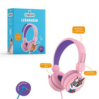 Edurino  Edurino 62902013 cuffia e auricolare Cuffie Cablato A Padiglione Musica/Giornaliera Rosa 