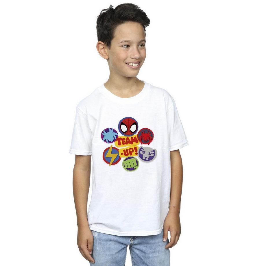 MARVEL  Spidey And His Amazing Friends Up T-Shirt 
