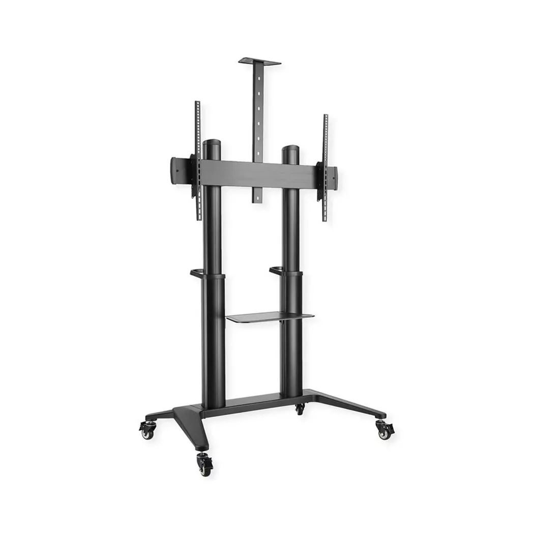 ROLINE LCD-/TV-Rollständer, 70-120 Zoll, bis 140 kg, schwarz