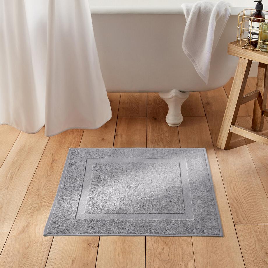 Tapis de bain uni éponge 700 g/m²