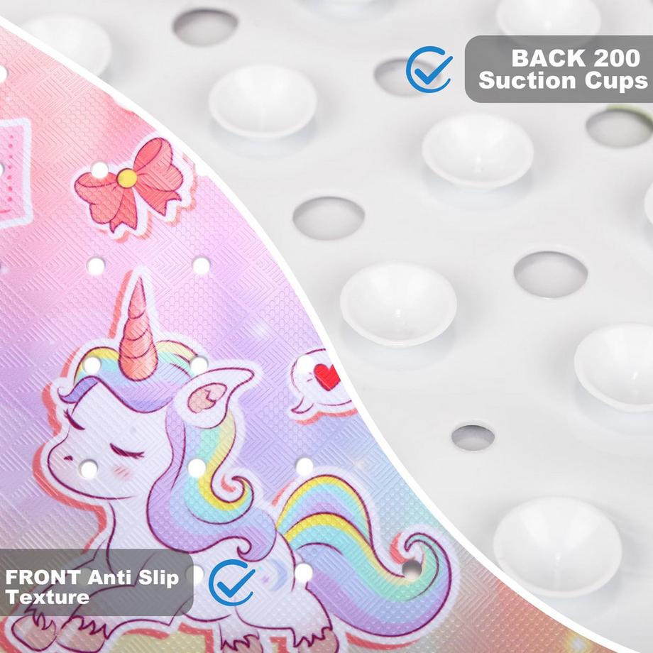 Activity-board  Badematte für Kinder, rutschfeste Duschmatte 