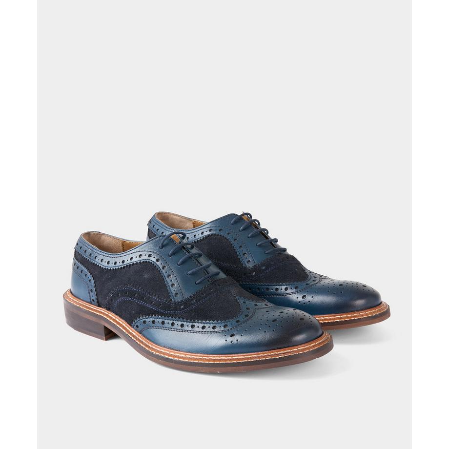 Joe Browns Richelieus en cuir bleu marine  