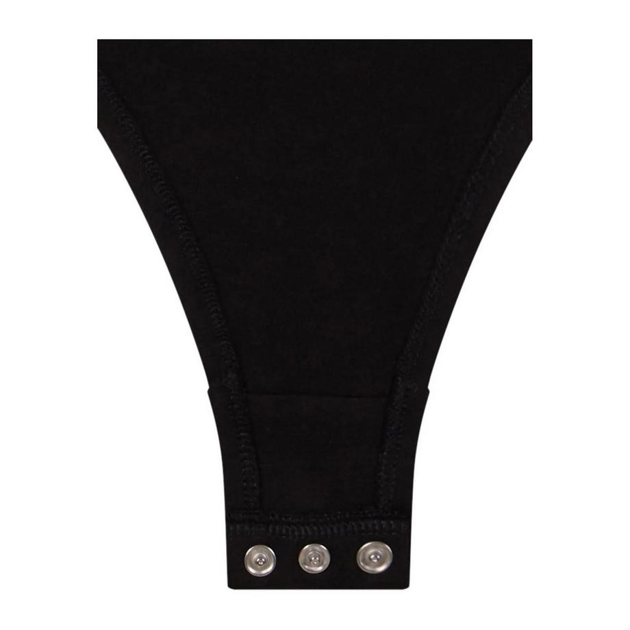 URBAN CLASSICS Body mit Rundhalsausschnitt und Druckknopf  