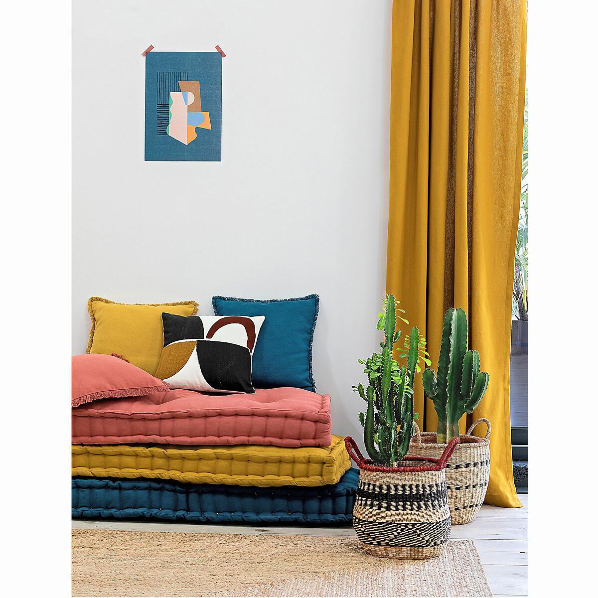 La Redoute Intérieurs Housse de coussin coton natté  