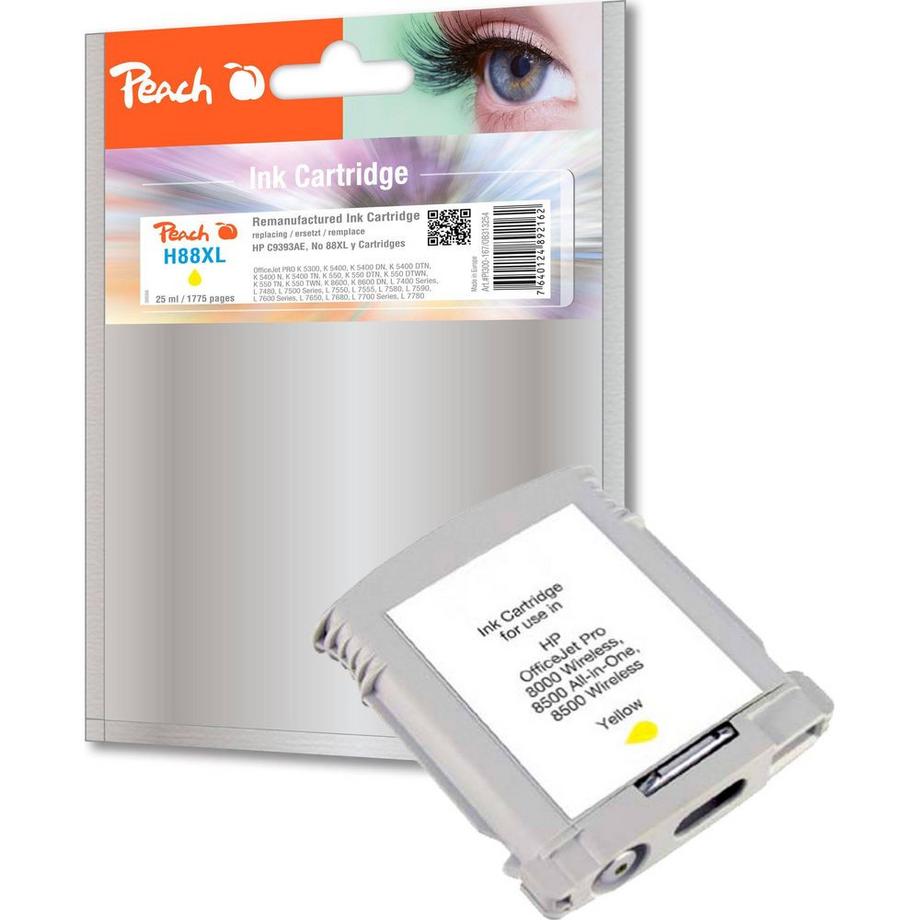 Peach  313254 cartuccia d'inchiostro 1 pz Giallo 