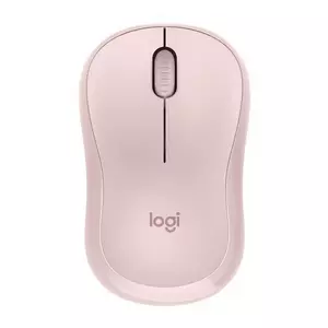 Logitech M220 Silent - Maus - rechts- und linkshändig - optisch - 3 Tasten - kabellos - 2.4 GHz - kabelloser Empfänger (USB) - rosé