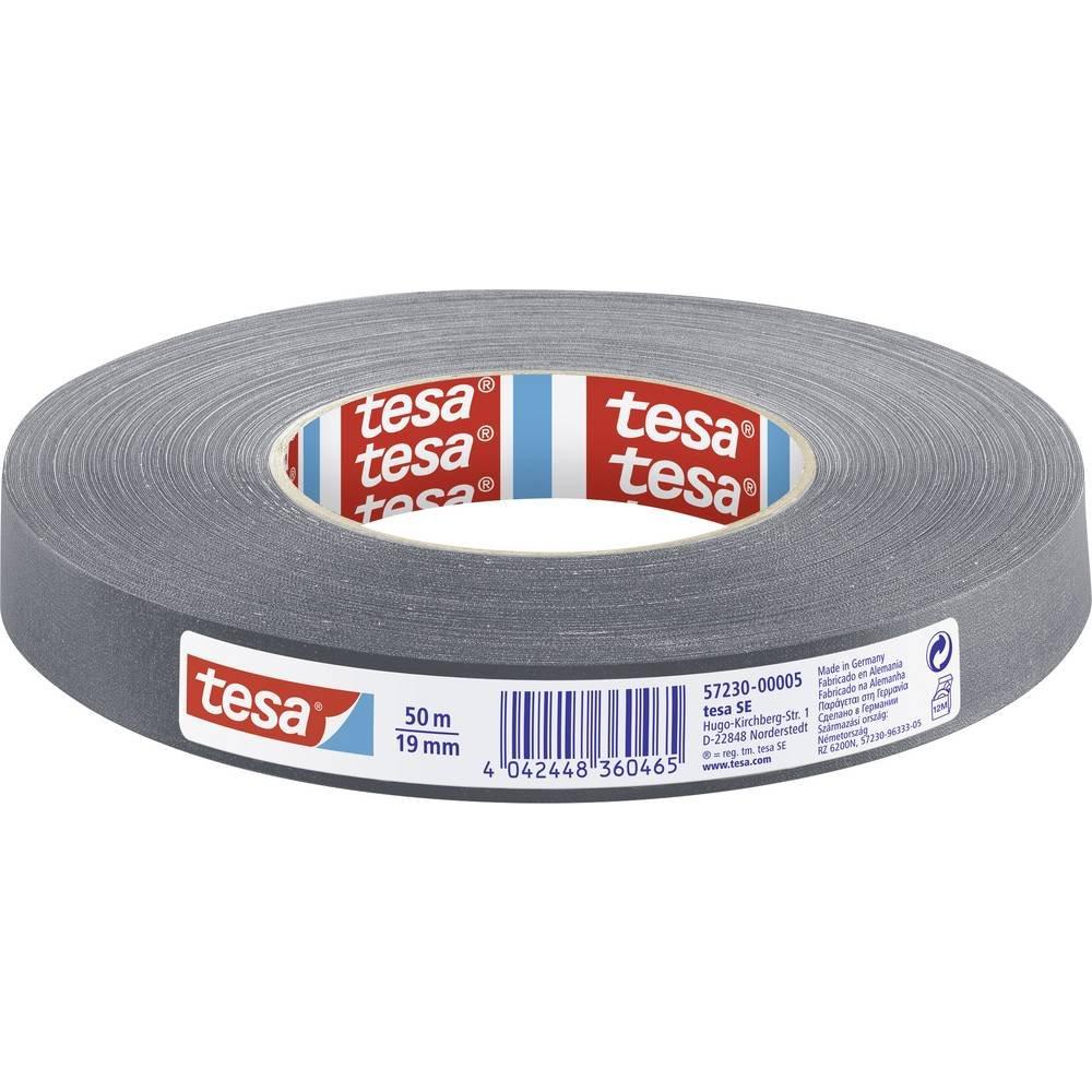 Tesa  PERFECT  Nastro in tessuto ® extra Power Grigio (L x L) 50 m x 19 mm 