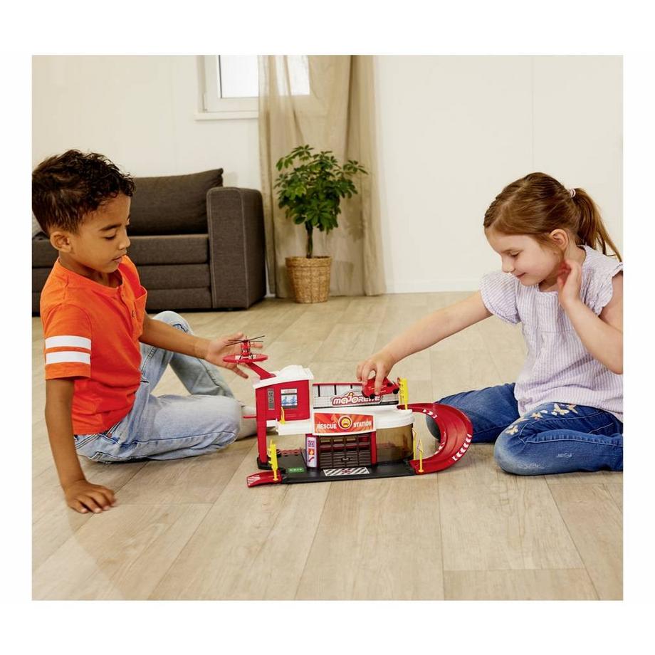 Majorette  Creatix Rettungsstation inkl. 1 Fahrzeug 