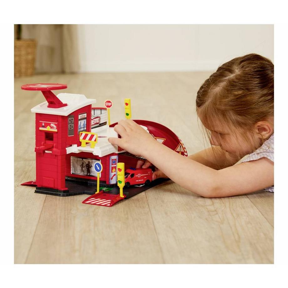 Majorette  Creatix Rettungsstation inkl. 1 Fahrzeug 