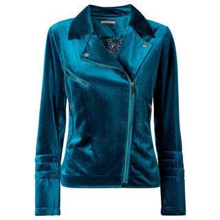 Joe Browns Kurze Velours Bikerjacke  